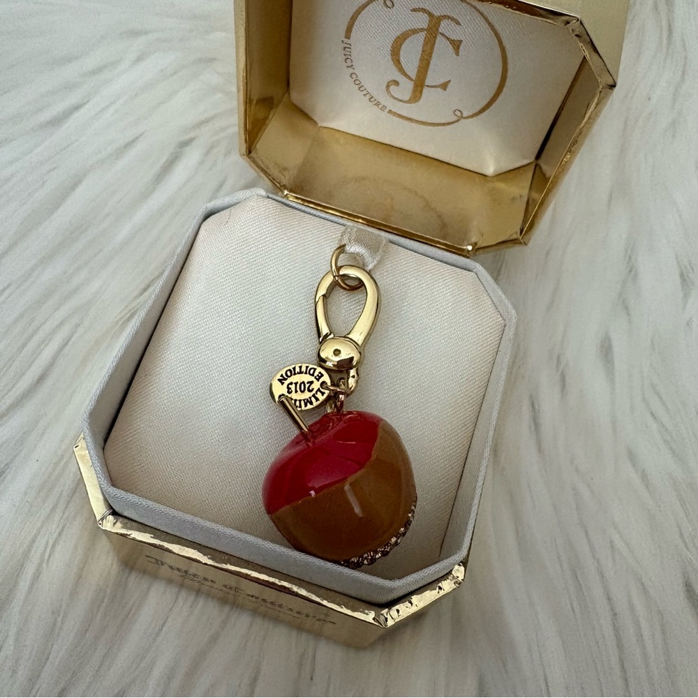 Authentic Juicy Couture LE Caramel Candy Apple Charm
